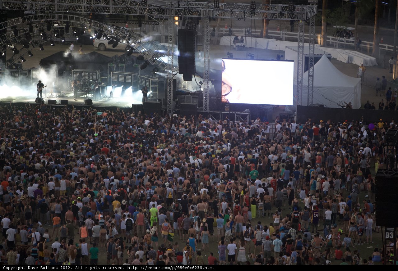 Coachella Crowd Goes Wild