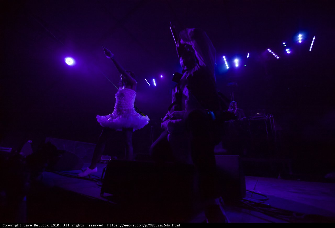 Purple Spotlight Performance