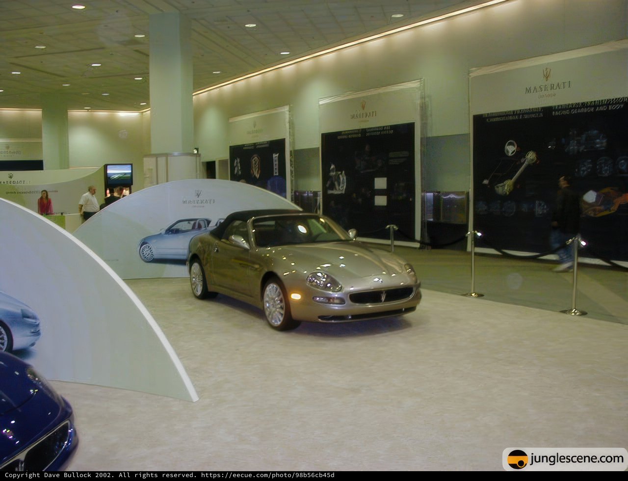 Maserati Unveils Luxury Sports Cars at 2008 Auto Show
