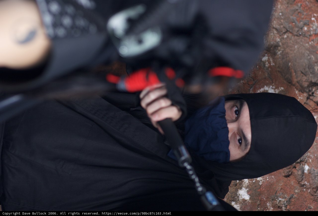 Mysterious Hooded Figure