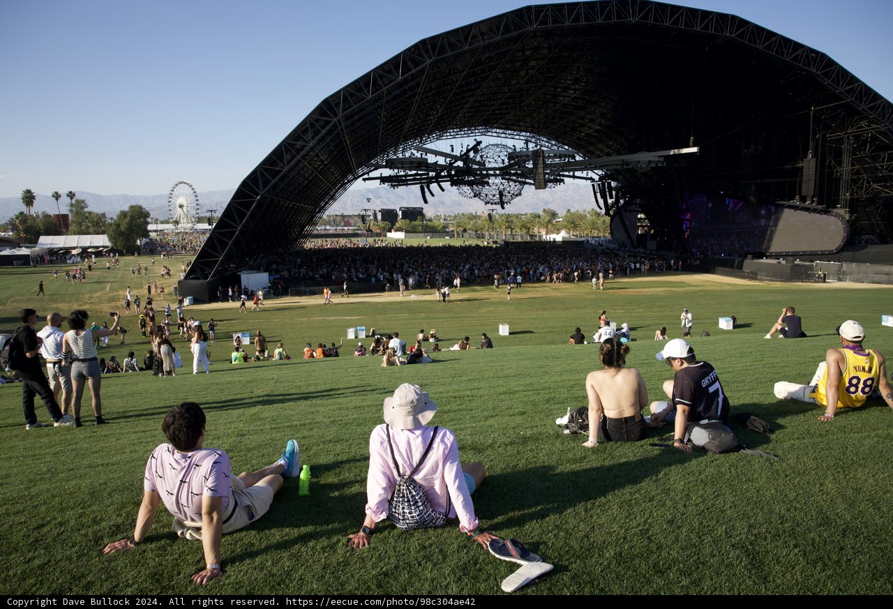 Sunset Vibes at Coachella 2024