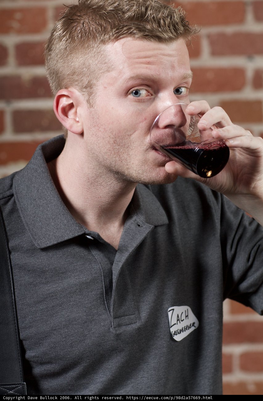 Relaxing with a Glass of Red Wine