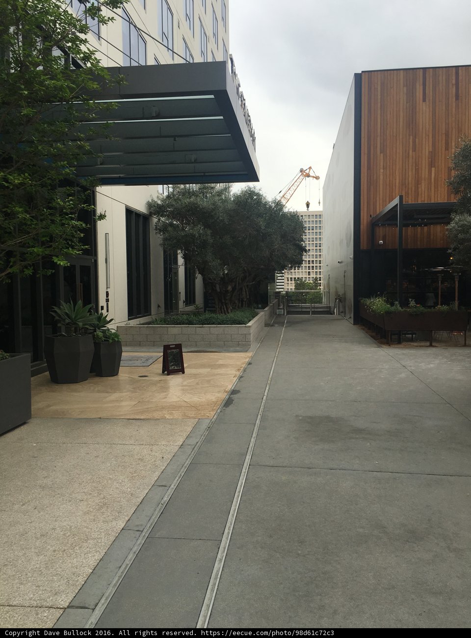 Bright and Urban Sidewalk
