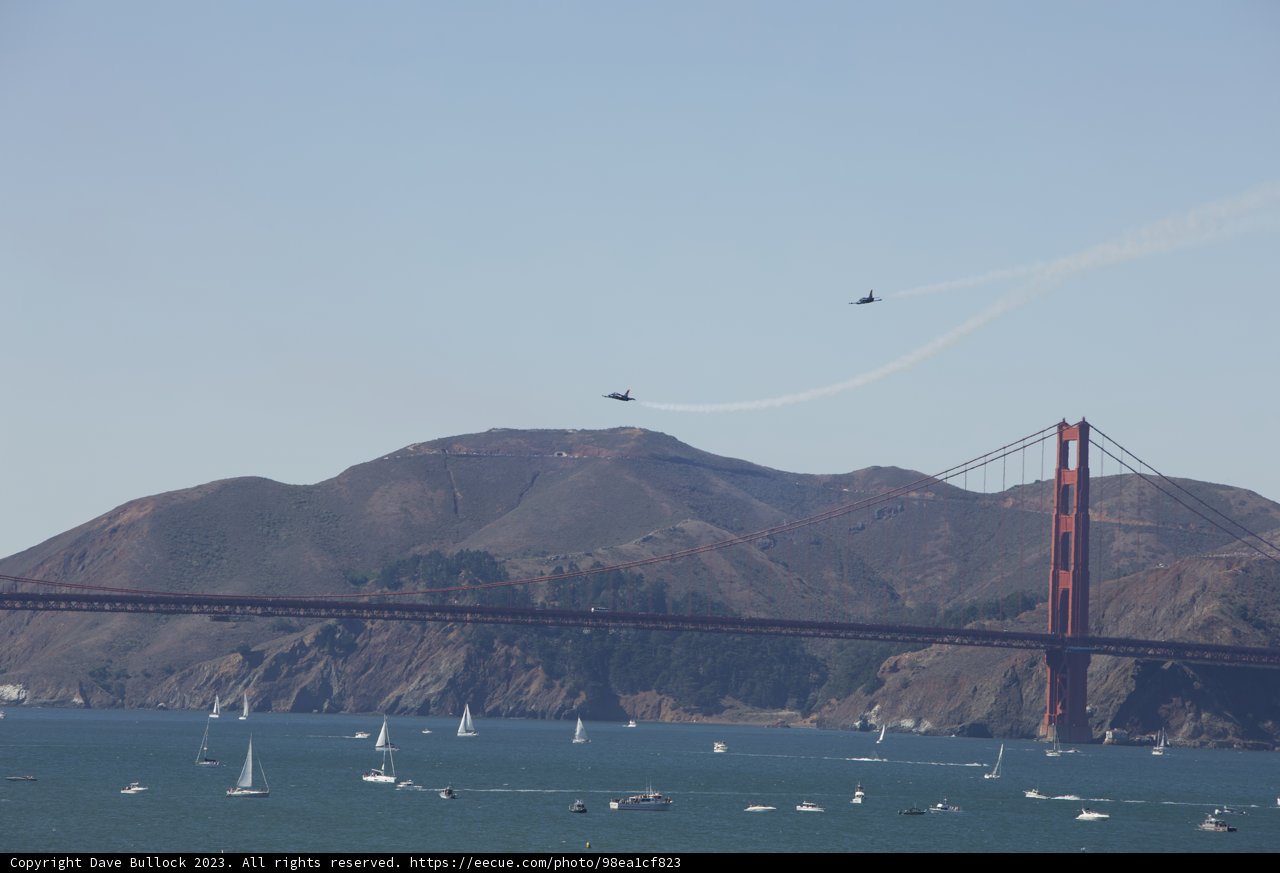 Aerial Ballet at Fleet Week Air Show, 2023