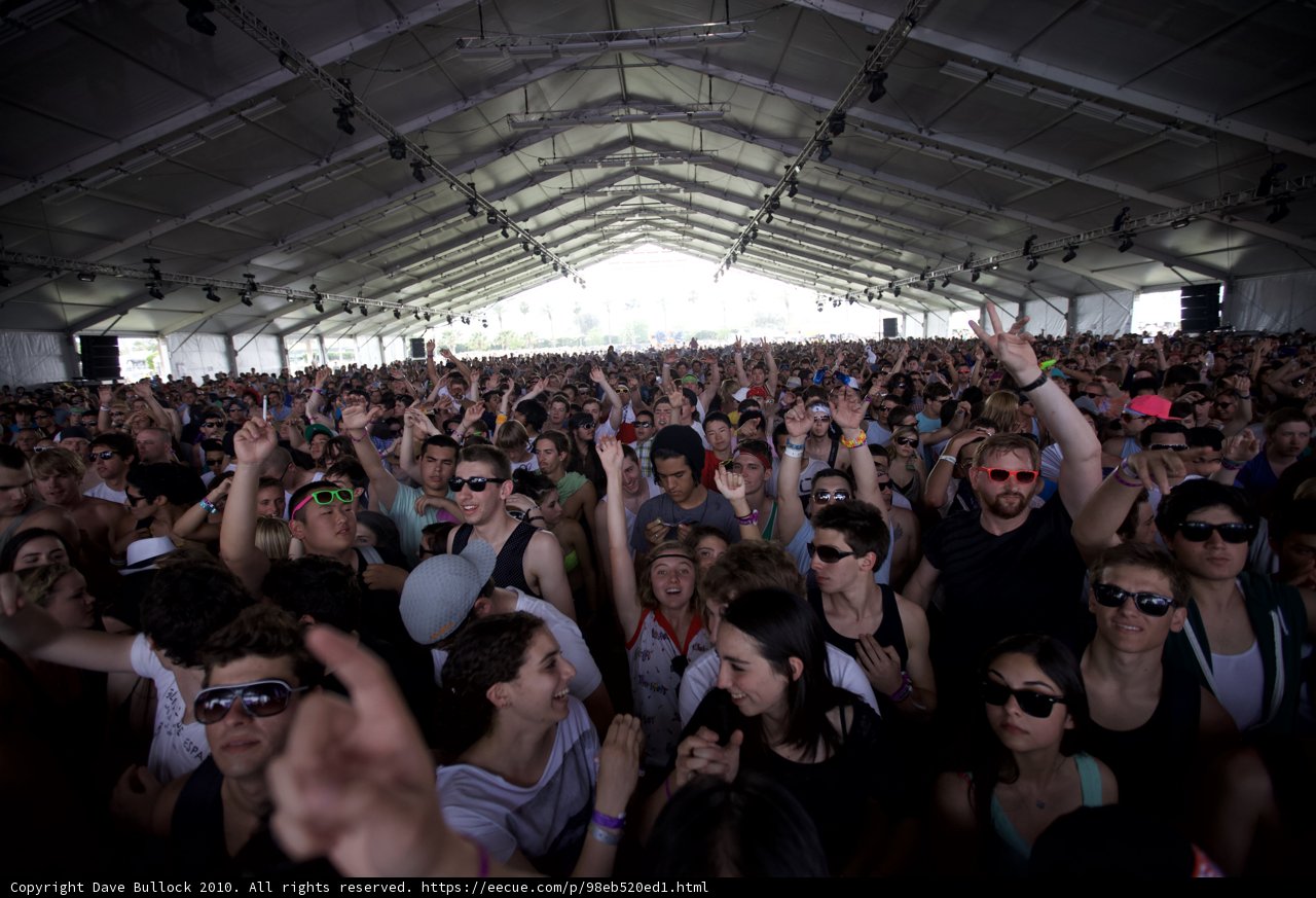 Saturday Night Fever at Coachella Music Festival