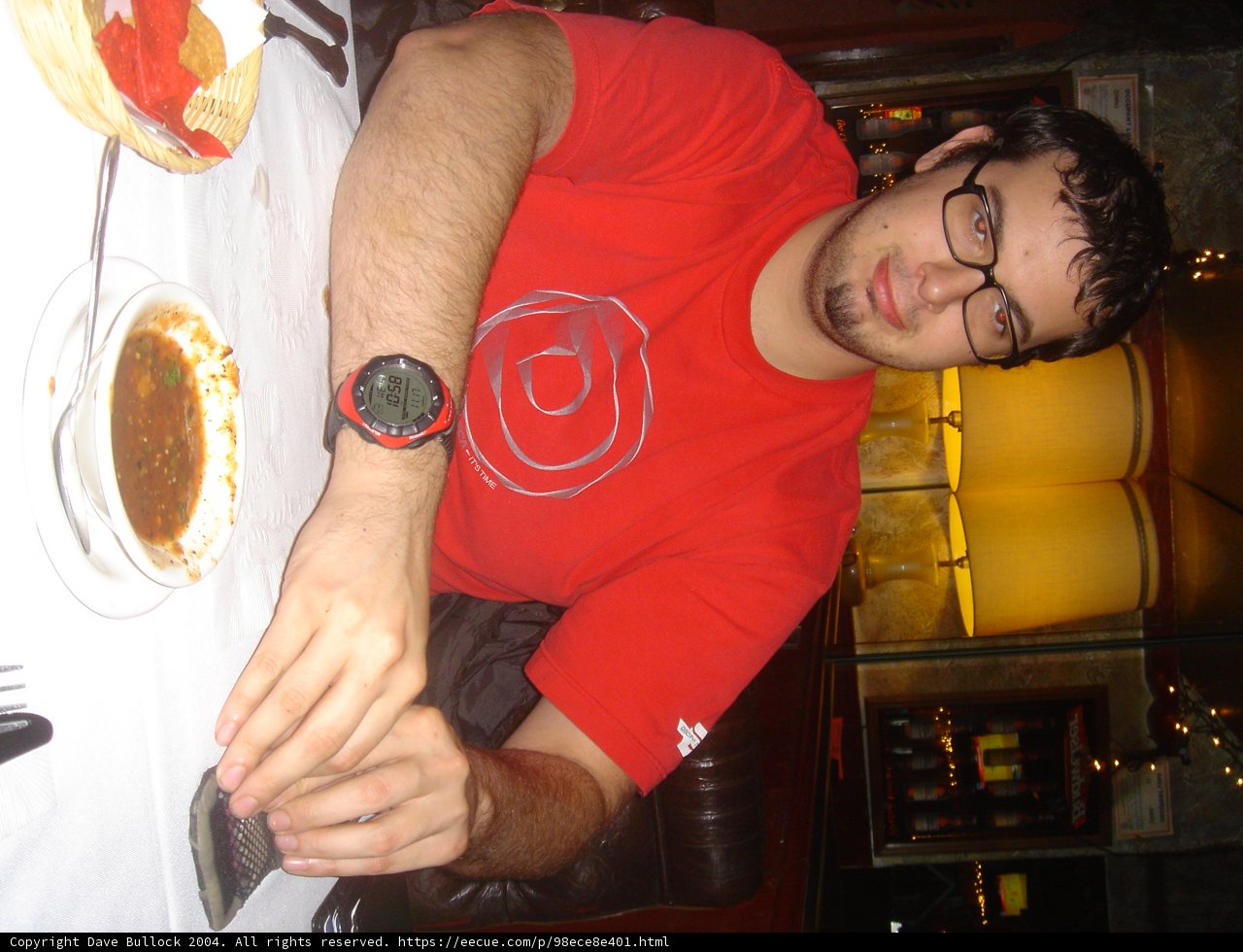 Red-Shirted Dave at the Pub