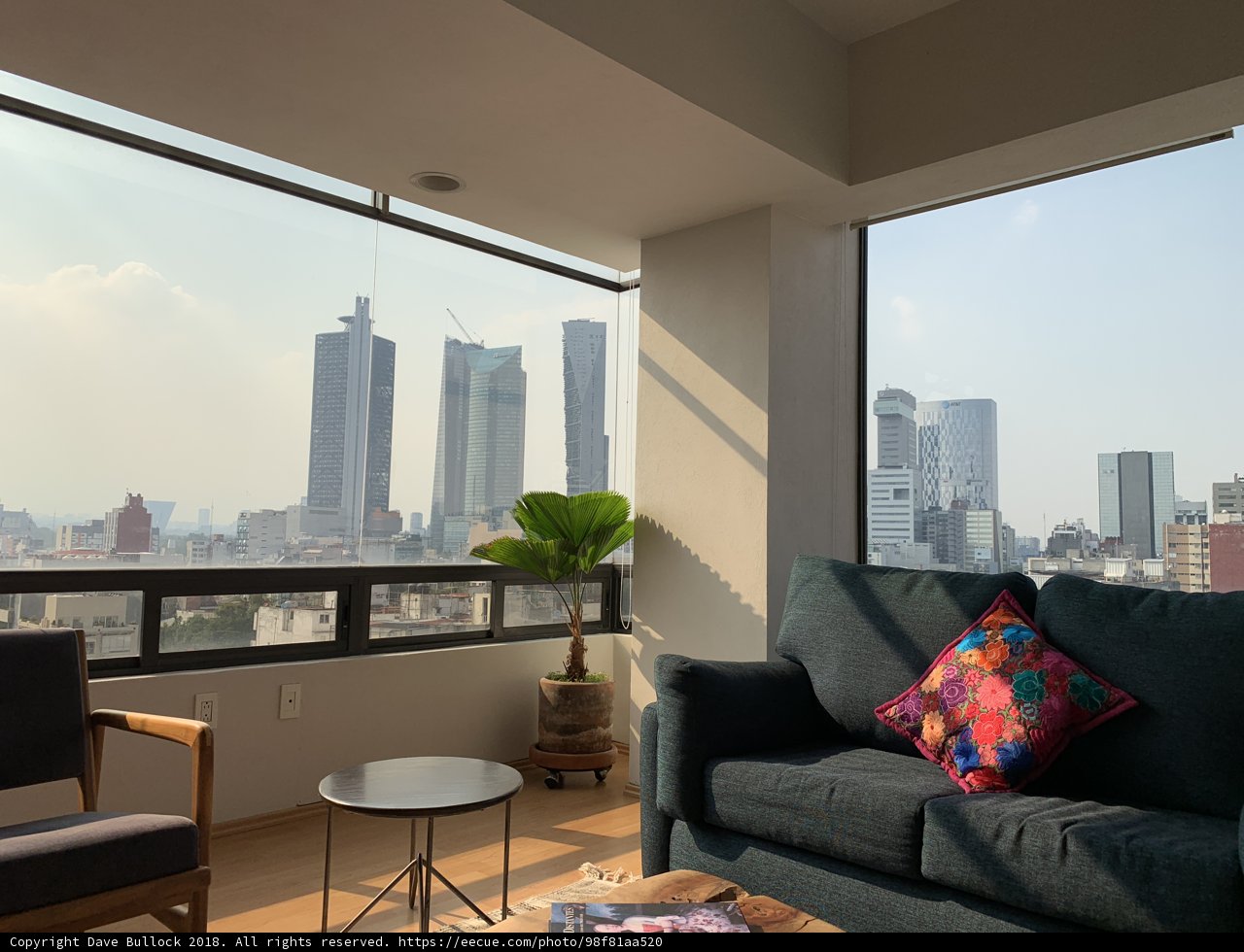 Cityscape View from Our Living Room