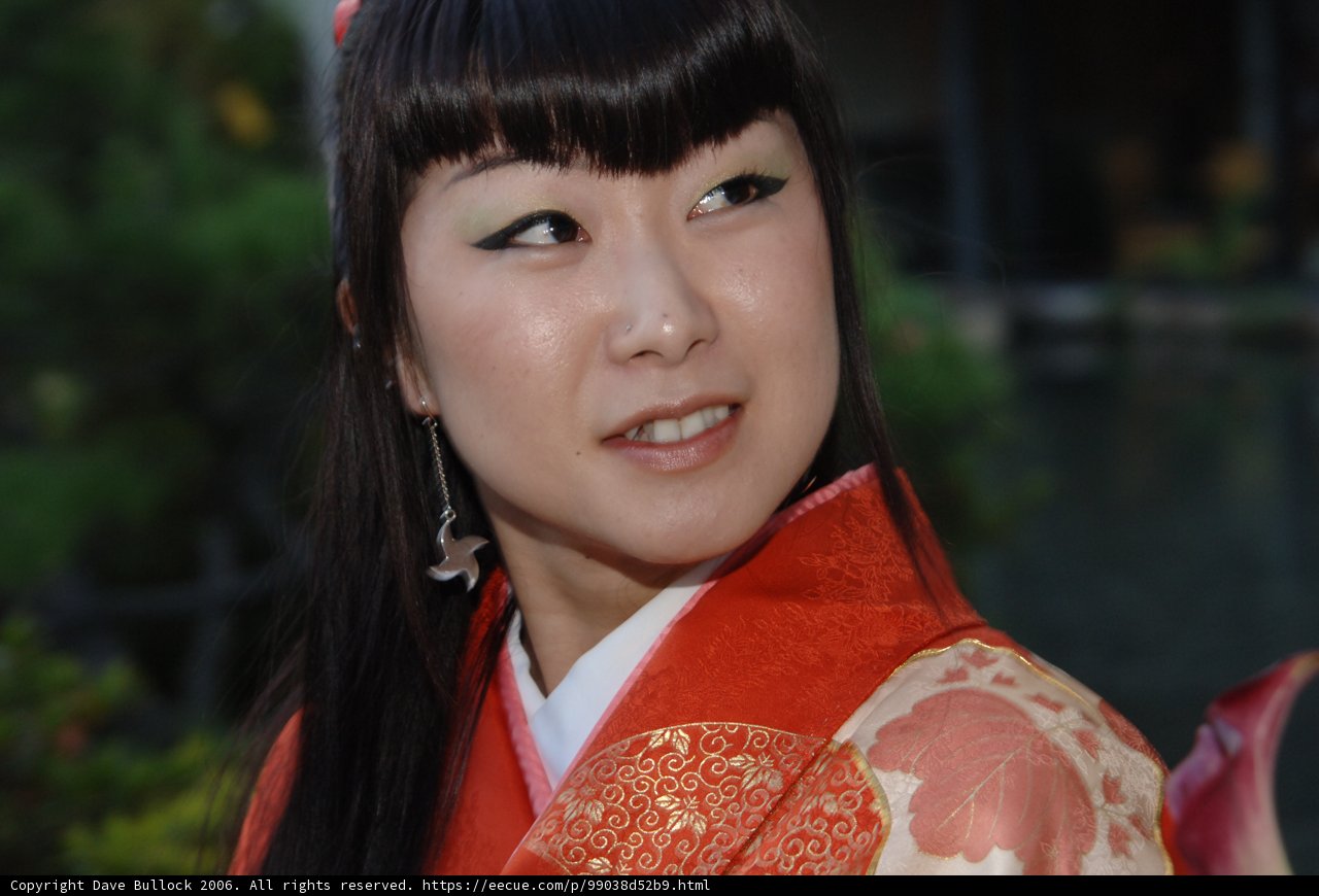 Beautiful Bride in Traditional Kimono