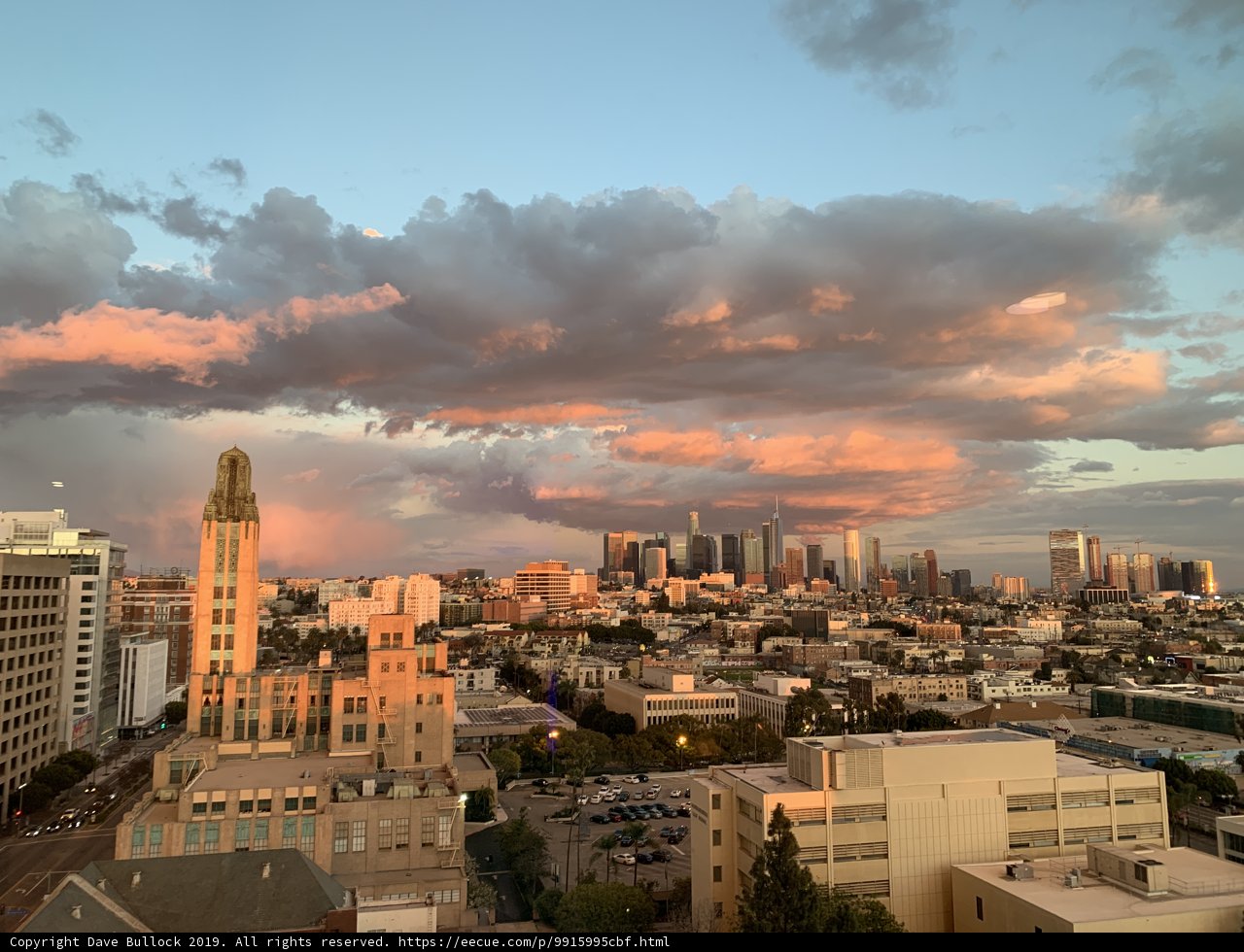 LA's Glowing Skyline