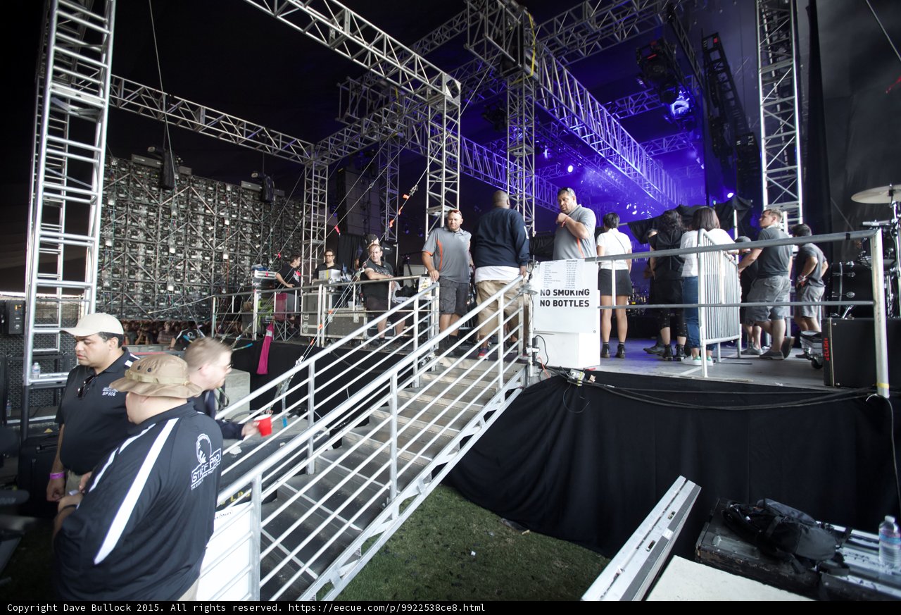 Red Lights Stage View