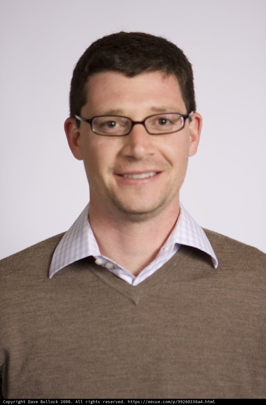 Happy Man in Glasses and Sweater