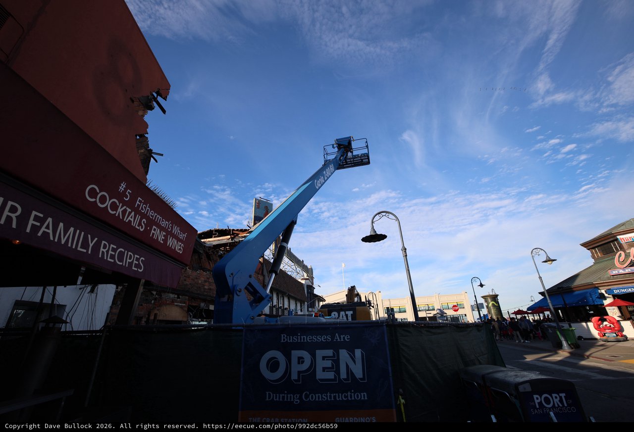 Urban Demolition and Reconstruction in Progress