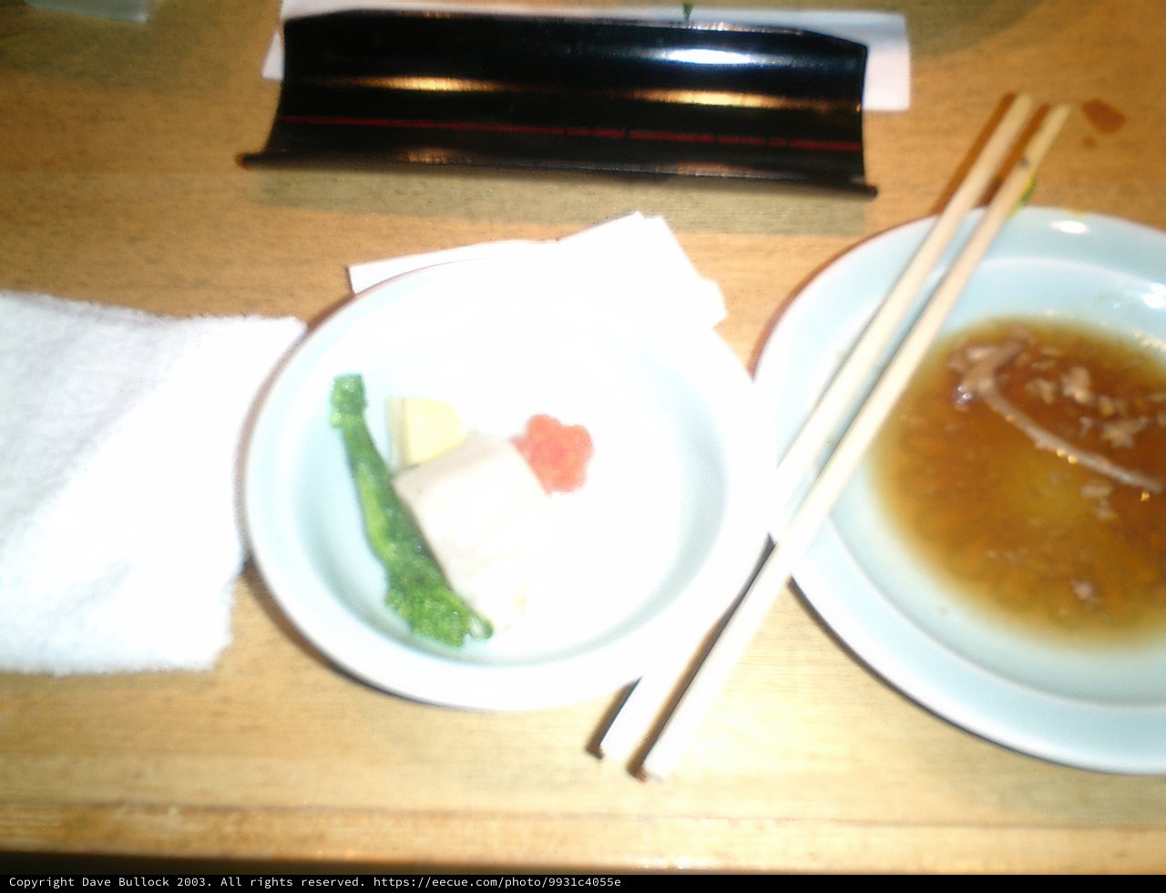 A Traditional Japanese Meal