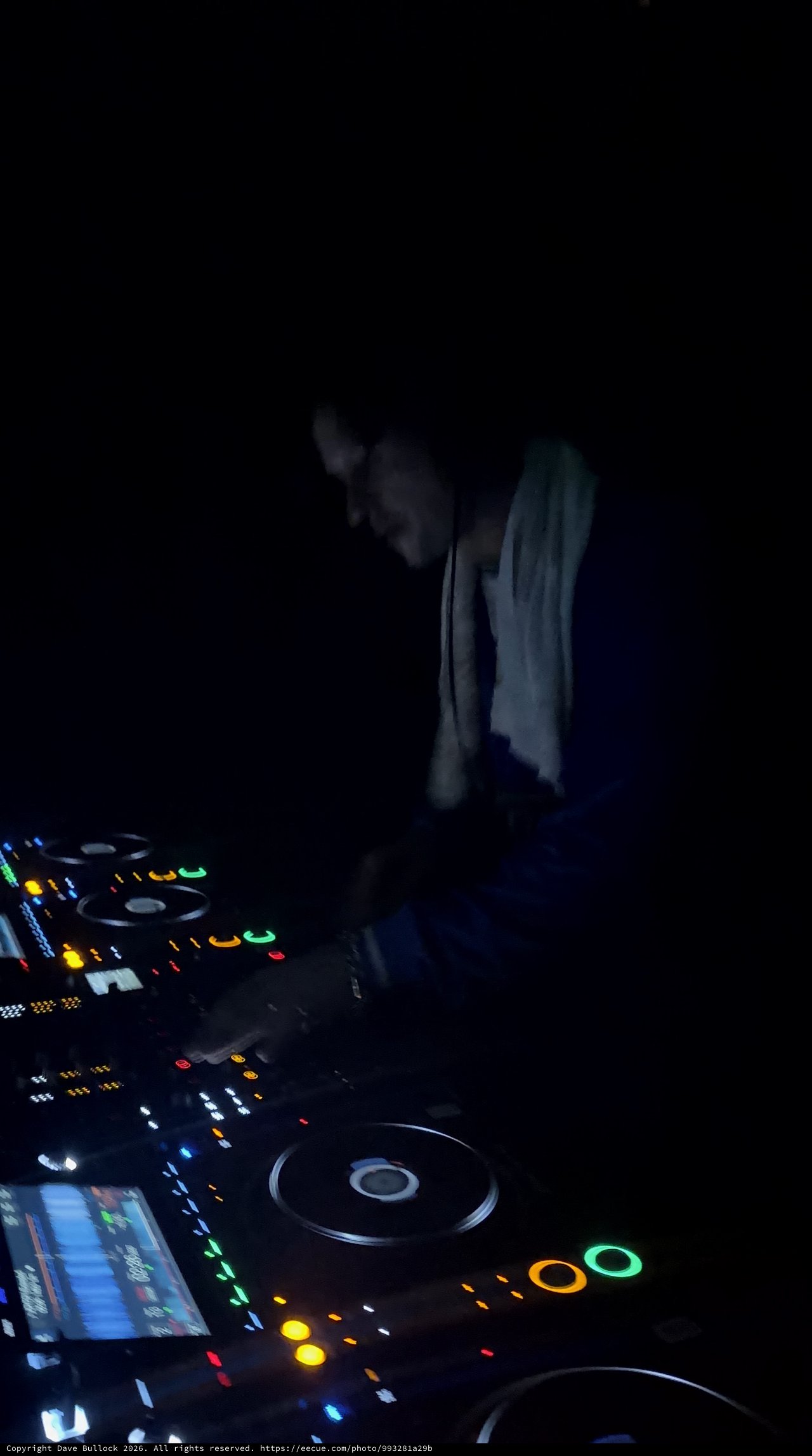DJ Performing at Night Club in London