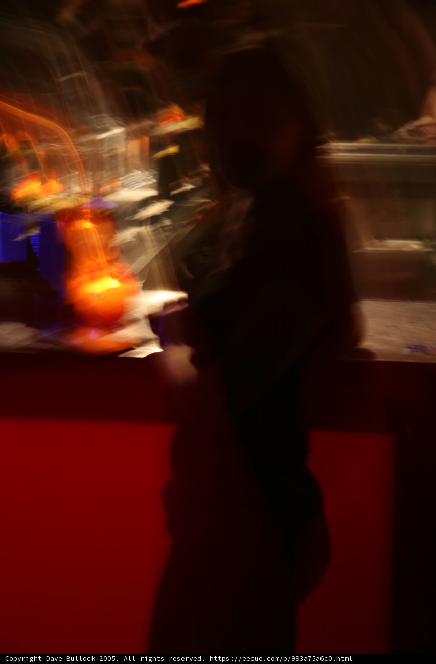 Blurry Night at the Urban Bar