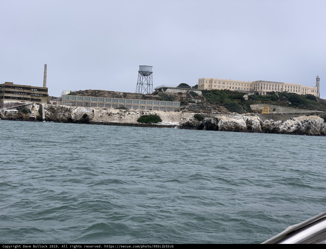 The Towering Beacon of Alcatraz Island