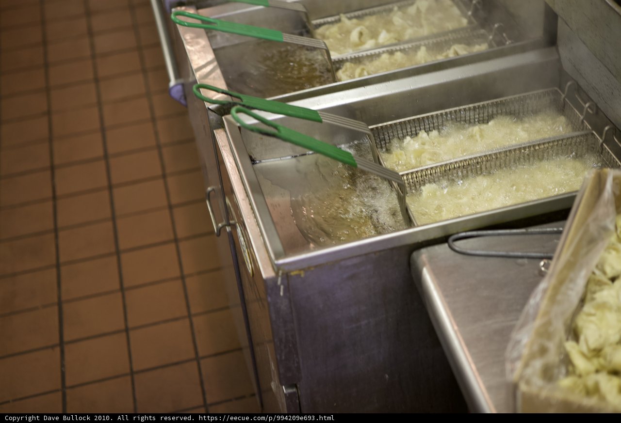 Fryer Line in the Cafeteria