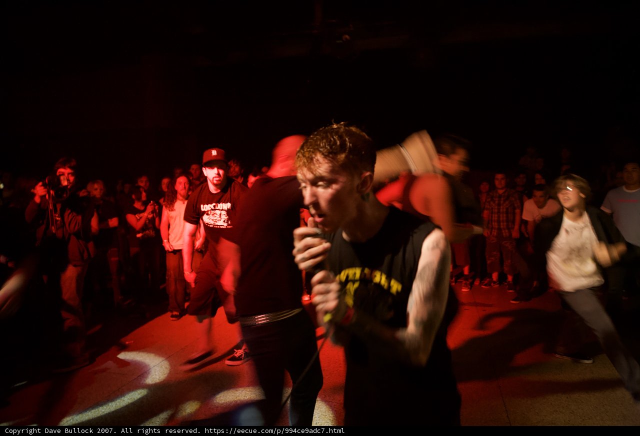 Wang Haitao performing Bad Religion at Glasshouse Nightclub