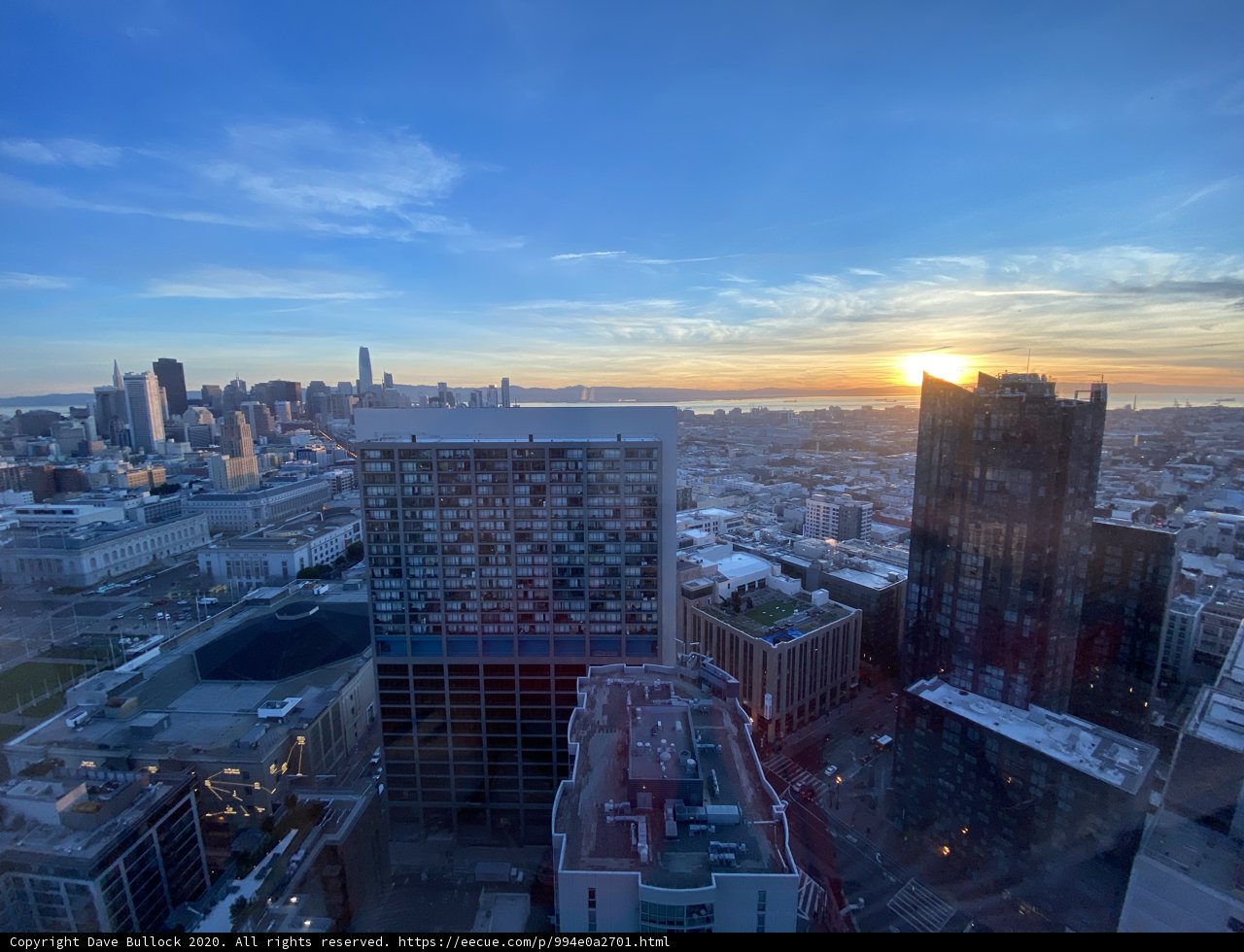 Cityscape at Sunset
