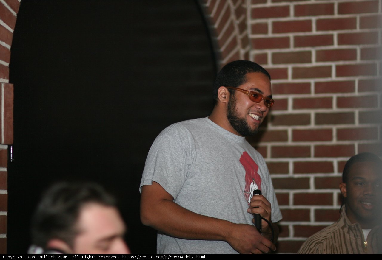 Serenading the crowd