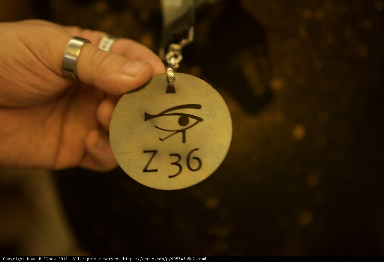 The Eye of Egypt Key Tag