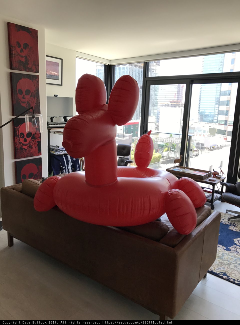 Unusual Visitor in the Living Room