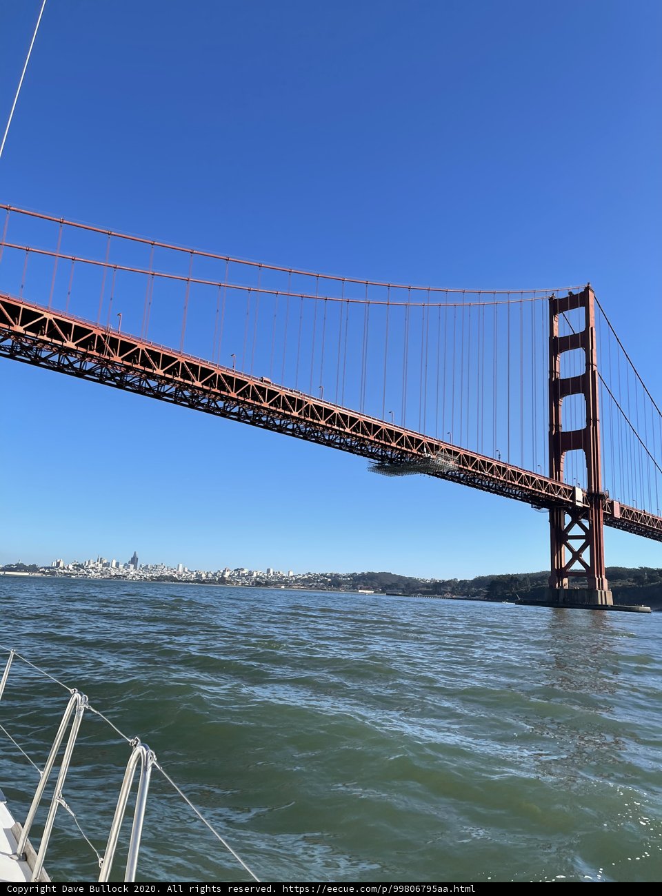 Golden Gate from the Water