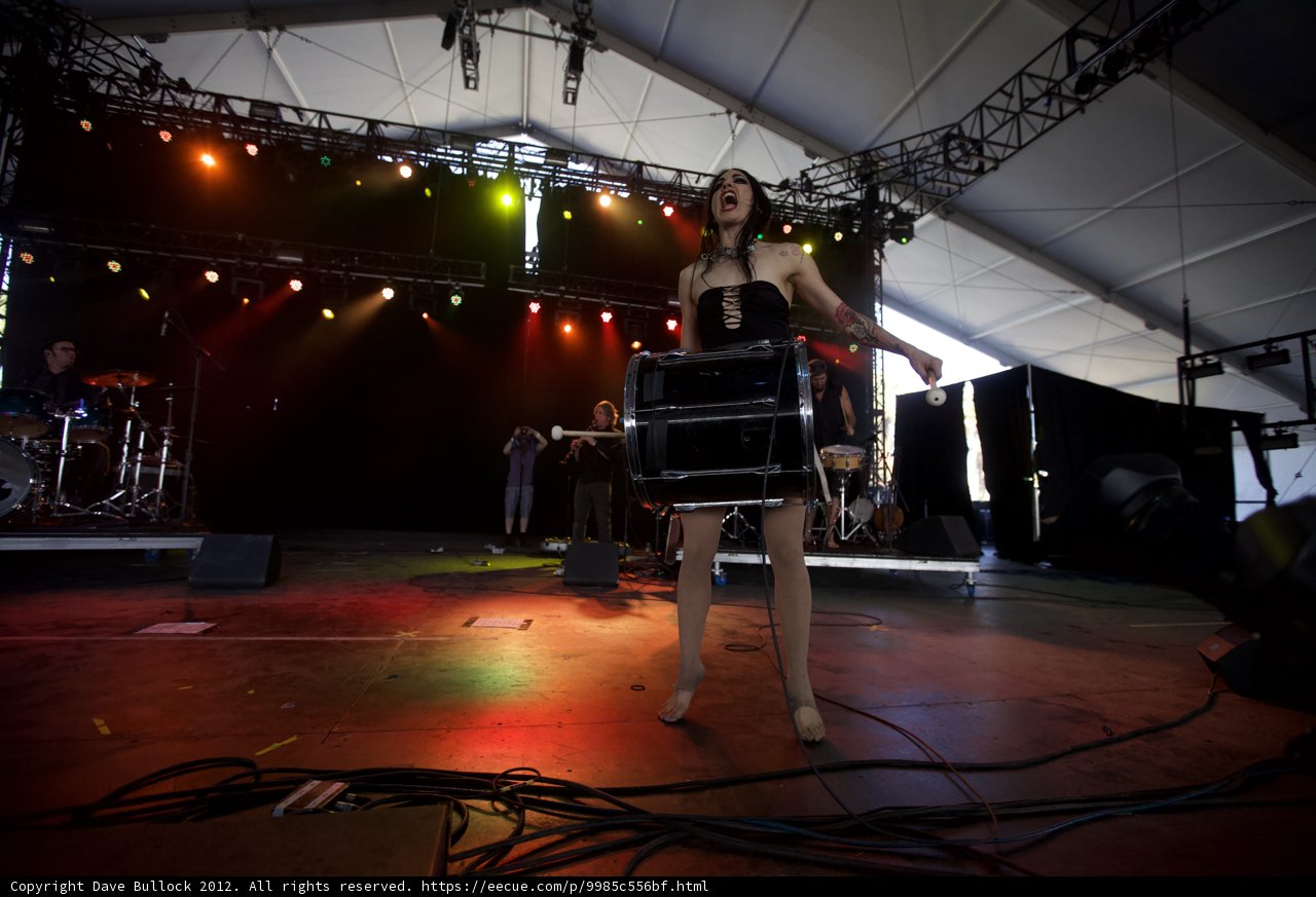 Rhythm Queen Rocks the Stage