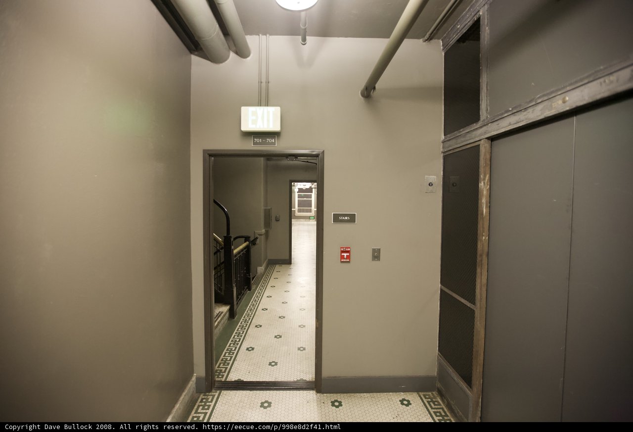 A Dimly Lit Corridor
