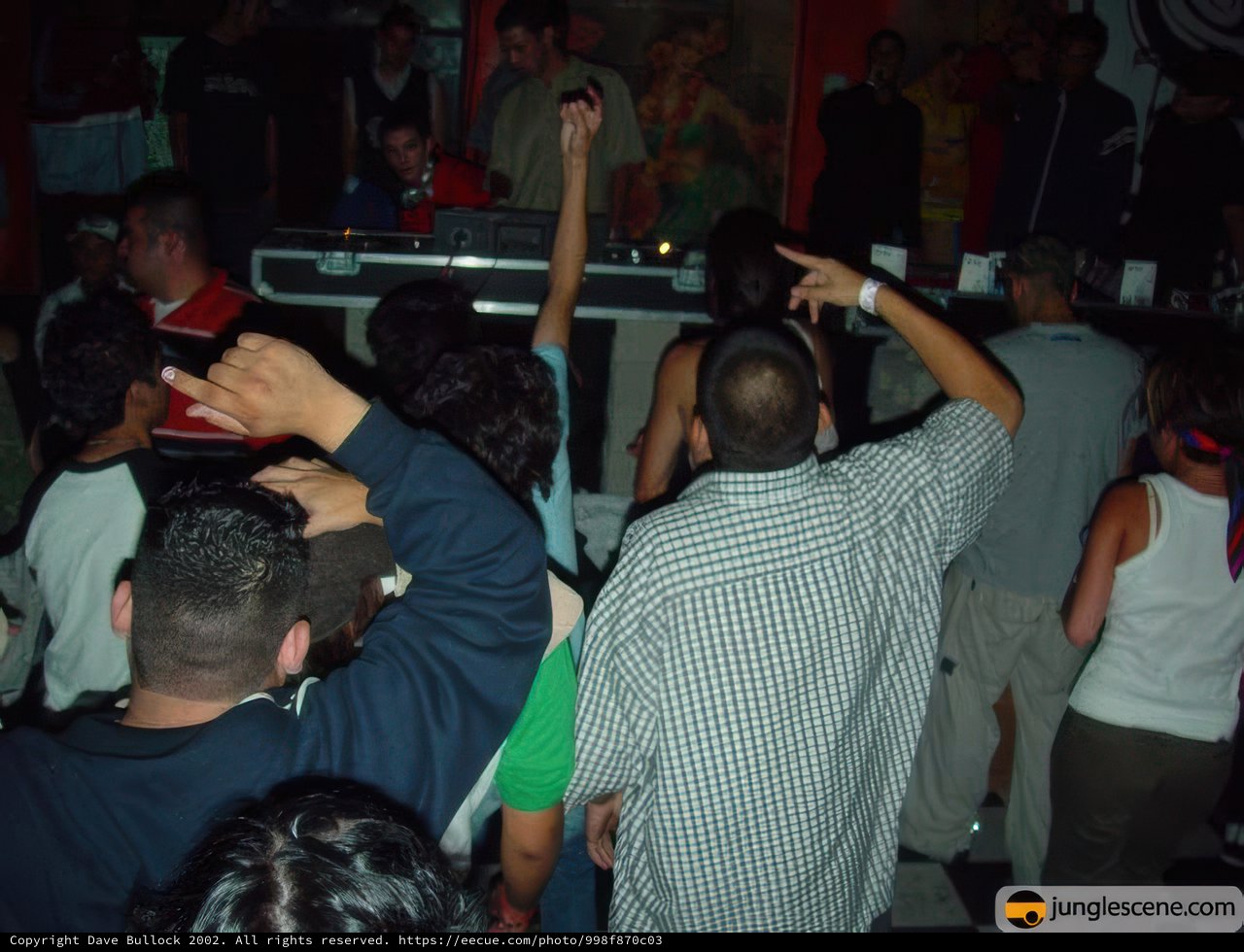 Nightclub Crowd Goes Wild