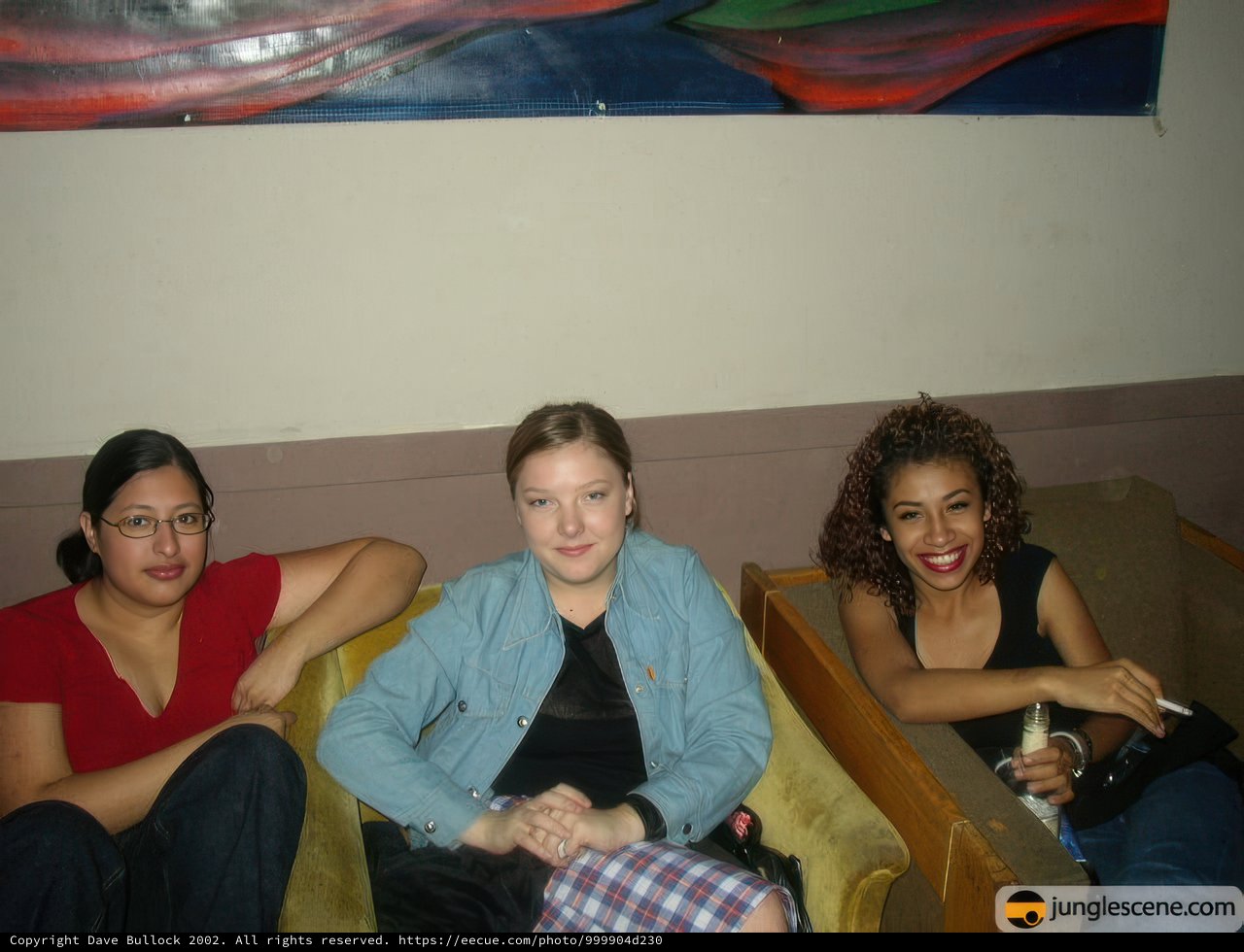 Three Women Admiring Art
