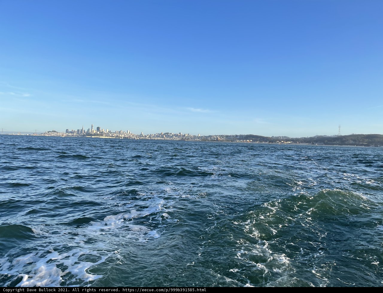 Serene Cityscape on the Waves