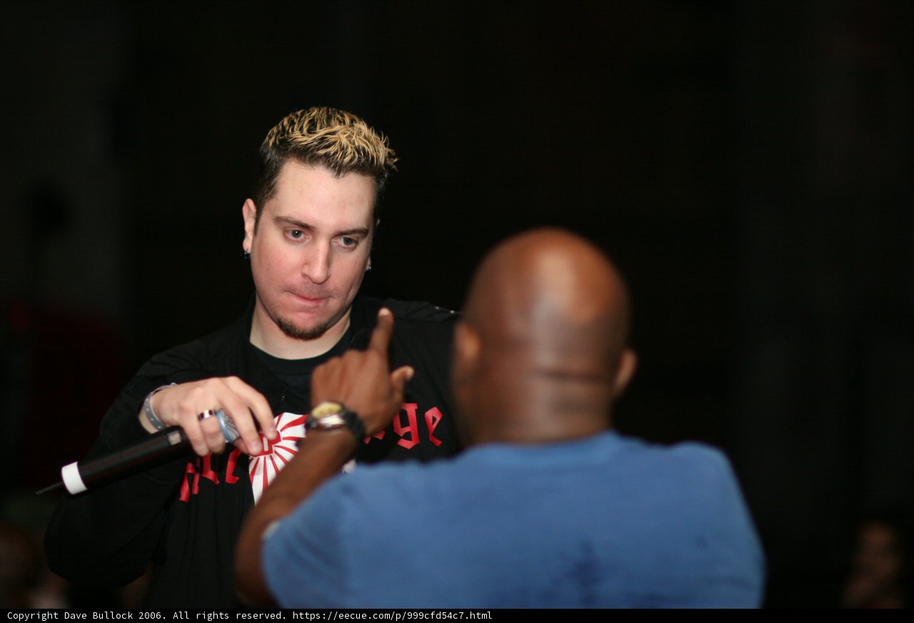 Microphone Conversation with the Funk Master