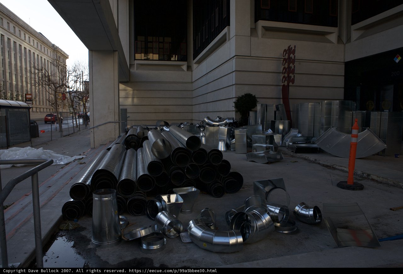 Mess on the Sidewalk