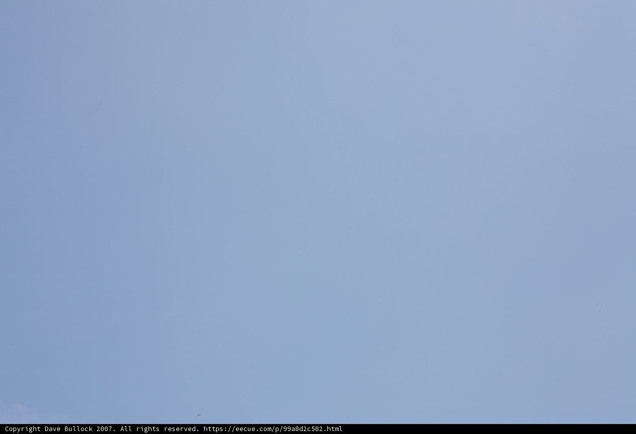 Flying High in a Blue Sky