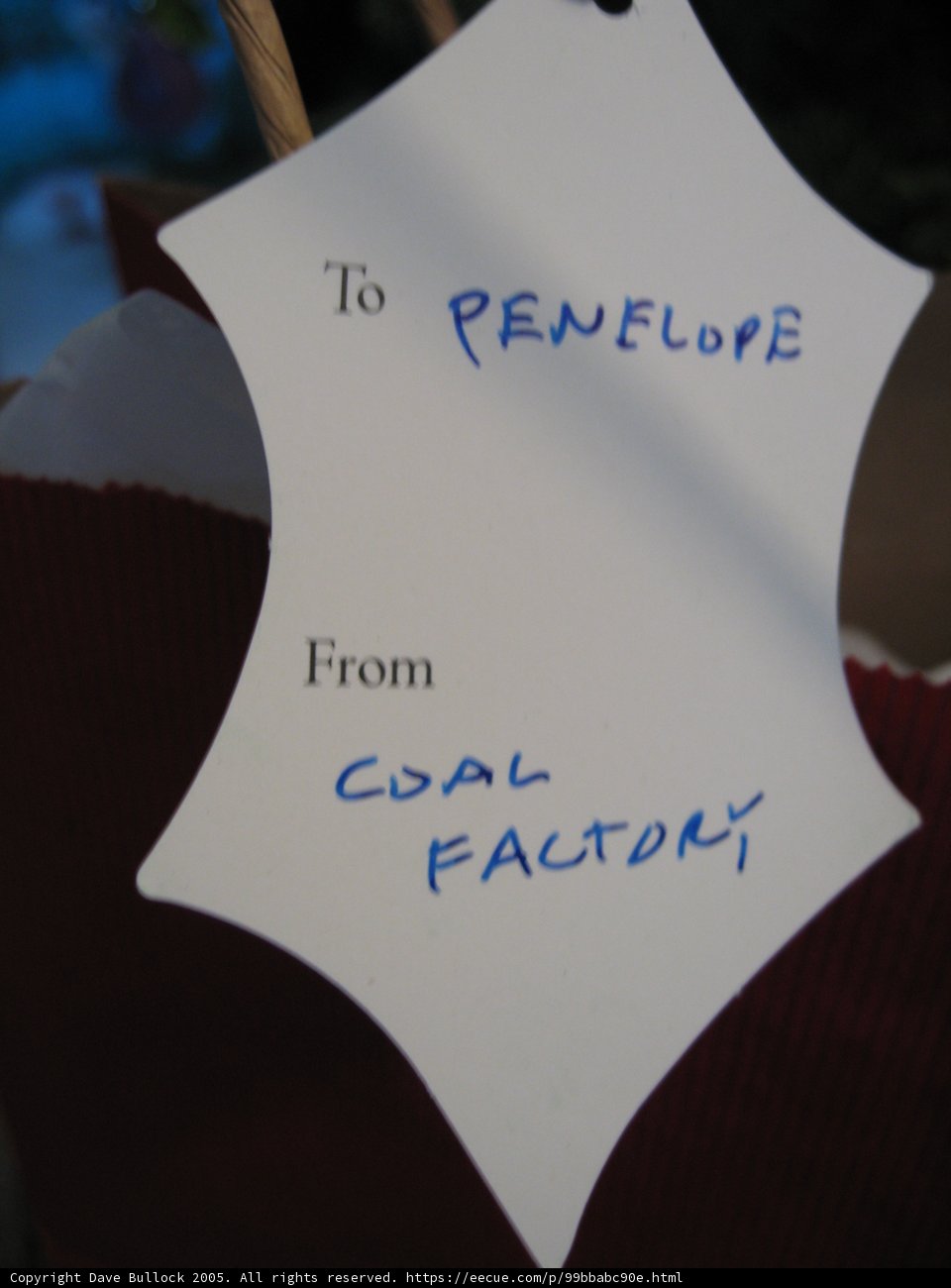 Penelope's Christmas Gift