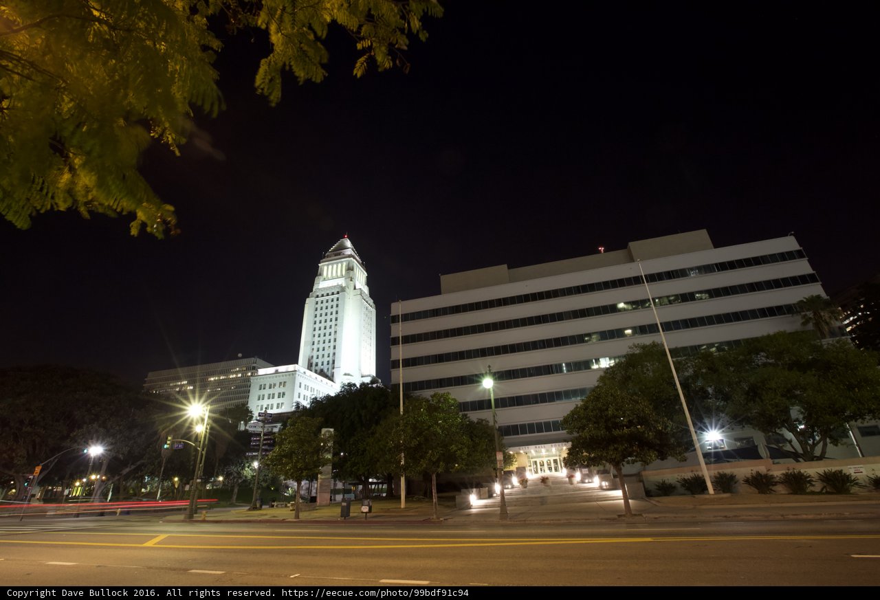 Illuminated City Hall