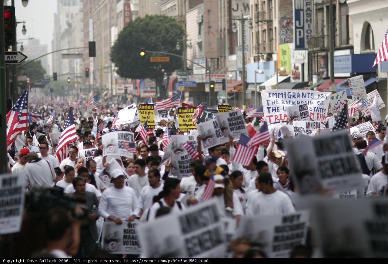 Protest March in Urban Metropolis