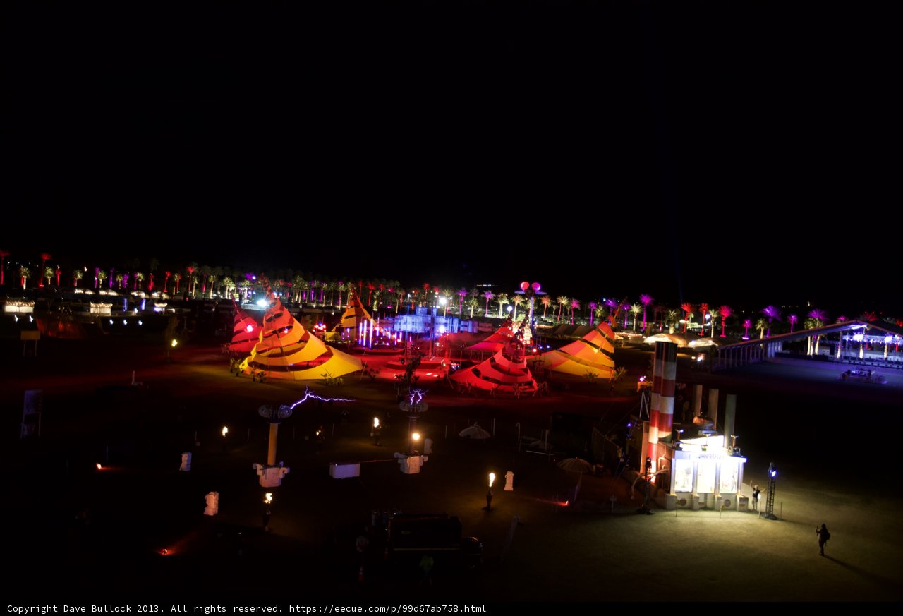 Nighttime Festivities at the Waterfront