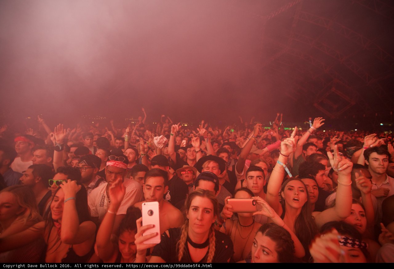 Urban Nightlife at Coachella Concert