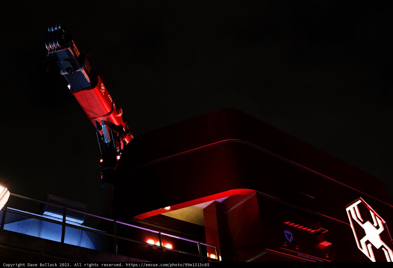 Red Building with Clock - Under Construction