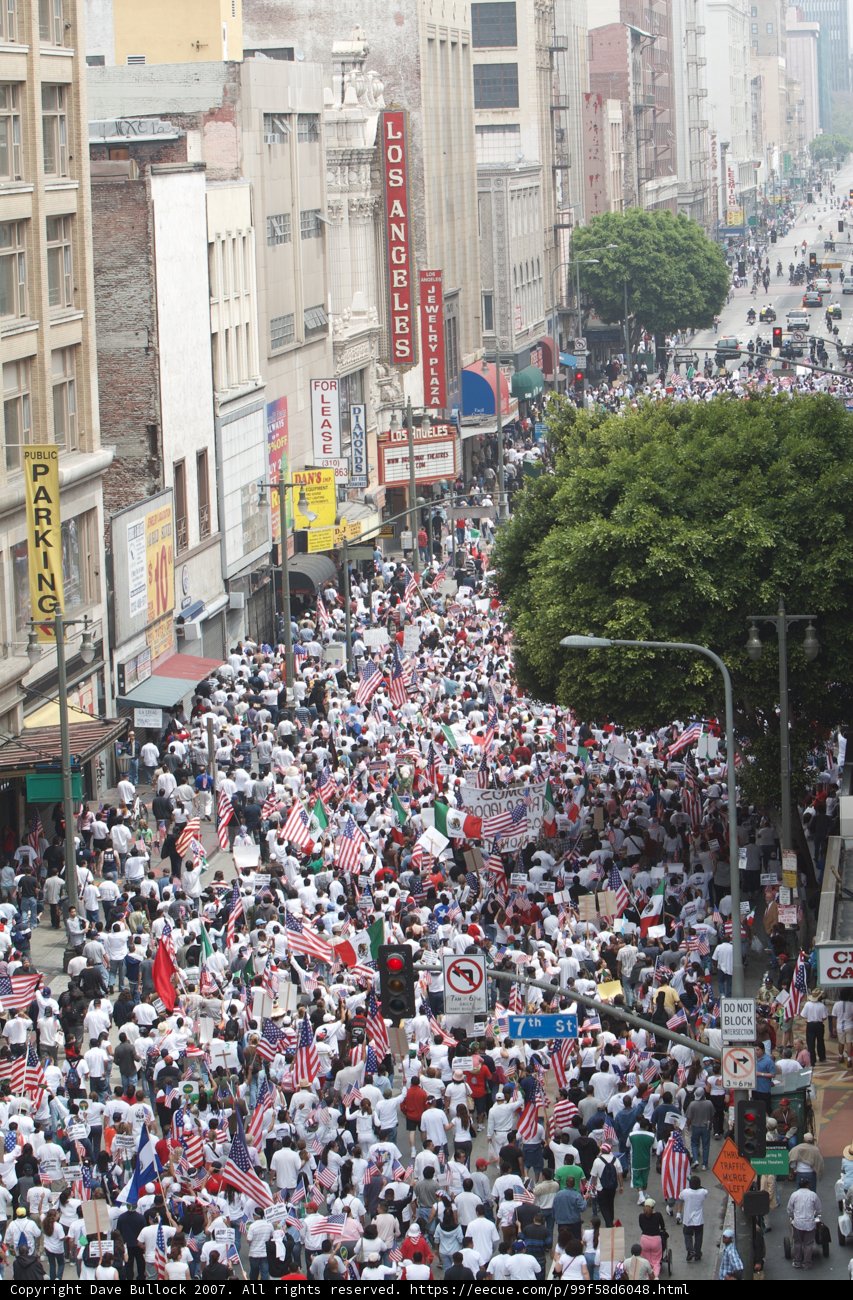Great American Boycott Protests in the Heart of Metropolis