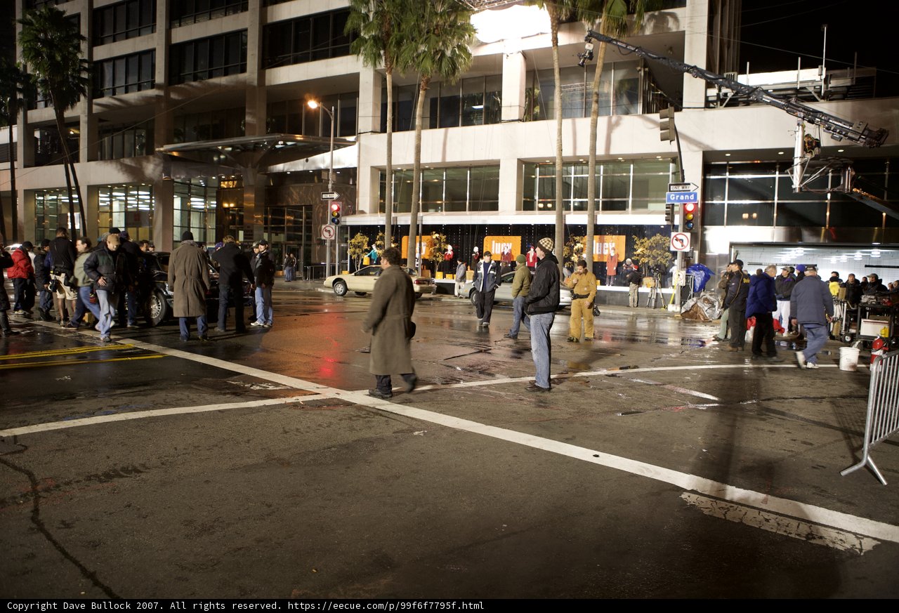 Metropolis Evening Intersection