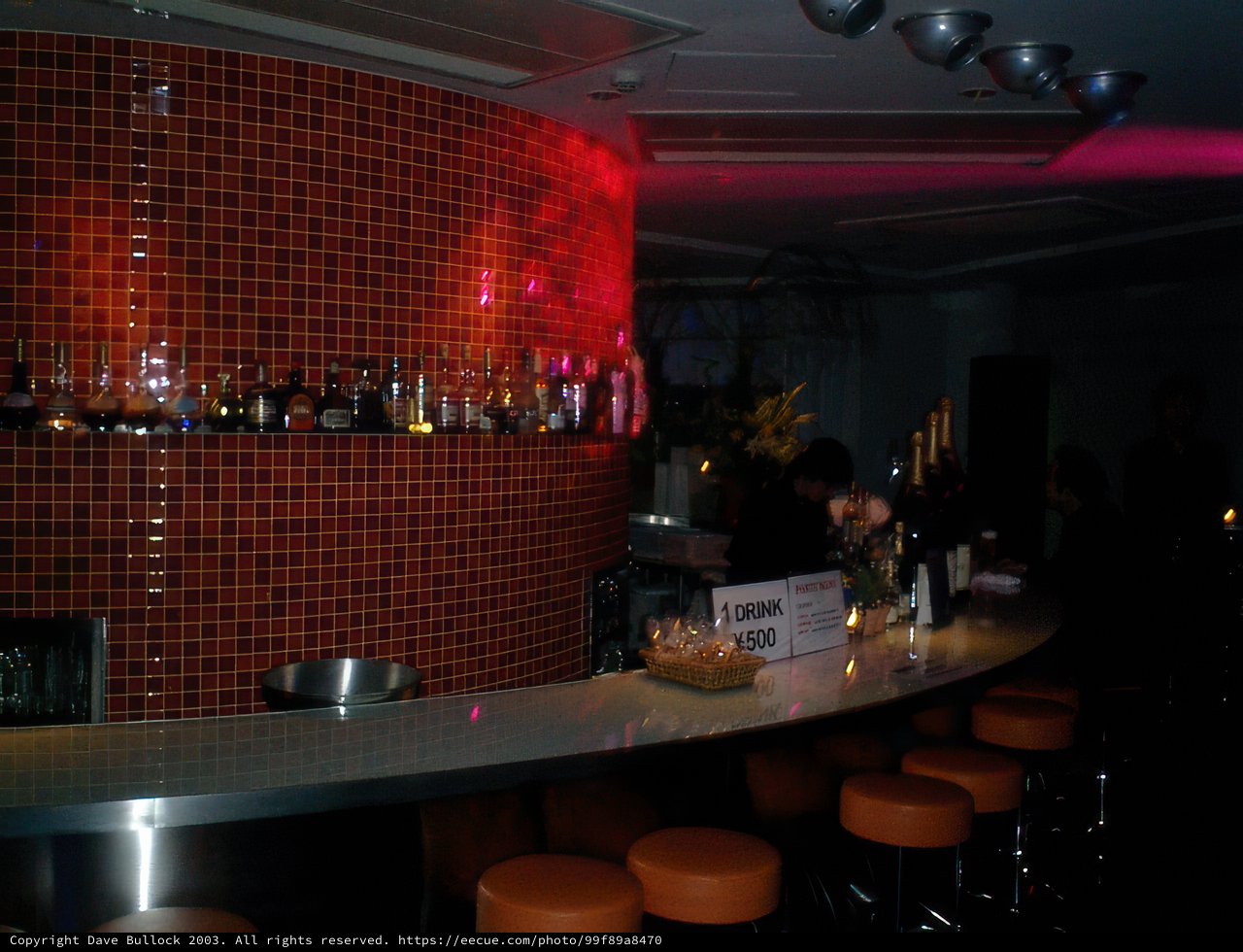 Red-Hot Night at Tokyo's Finest Bar