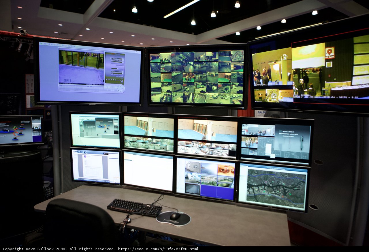Homeland Security Con Control Room