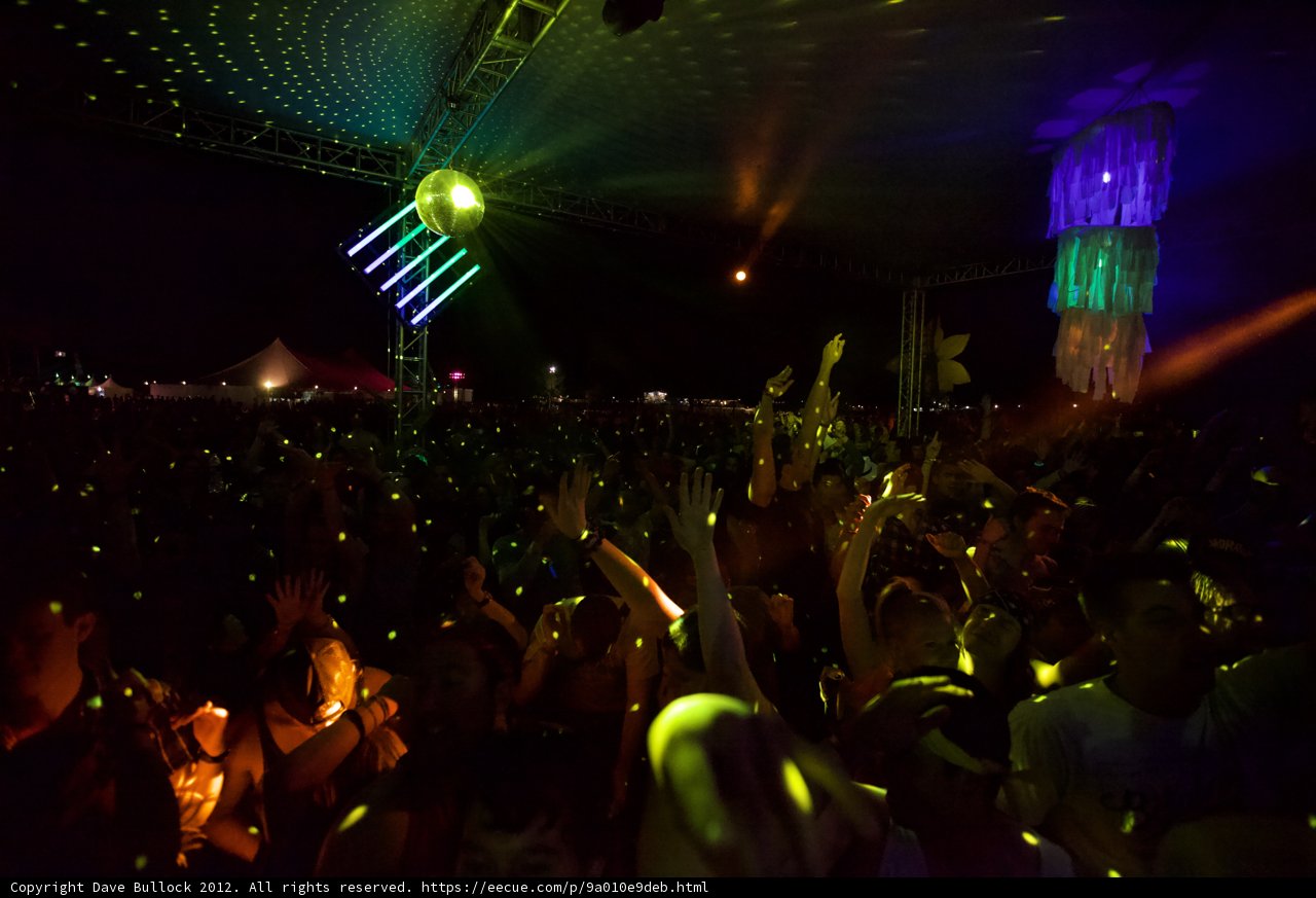 Glowing Nightlife at Coachella 2012