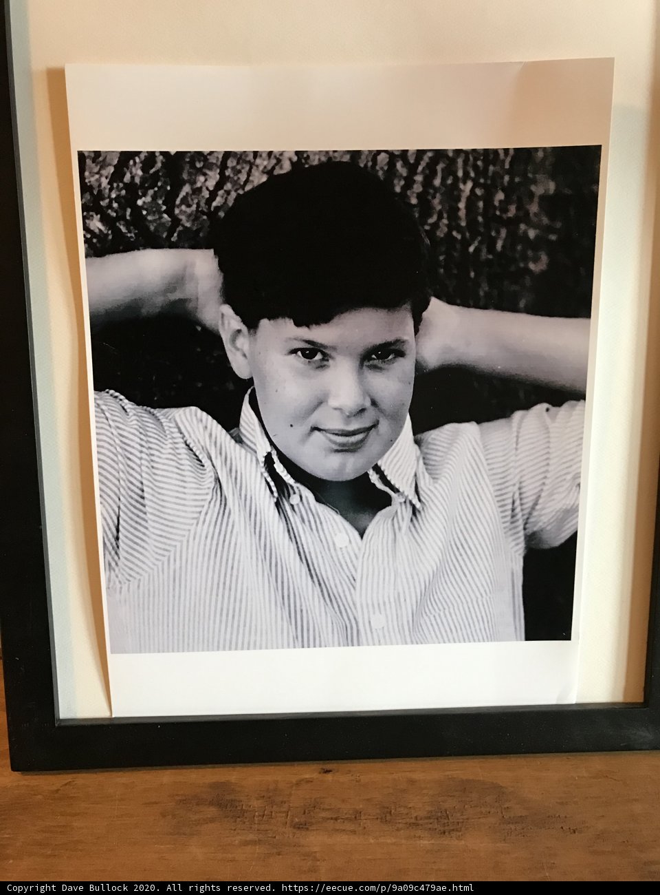 Monochrome Portrait of a Boy