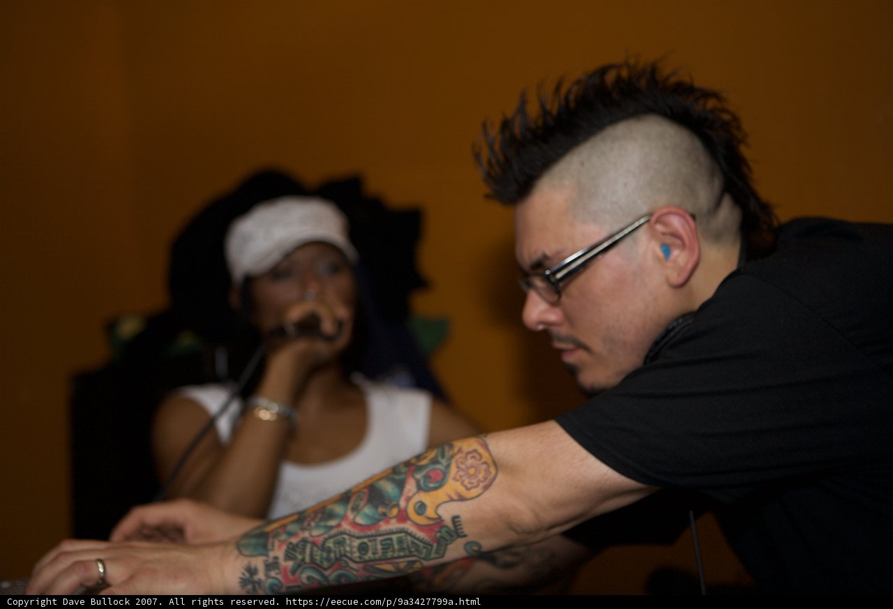 Inked up Dubstep Enthusiast