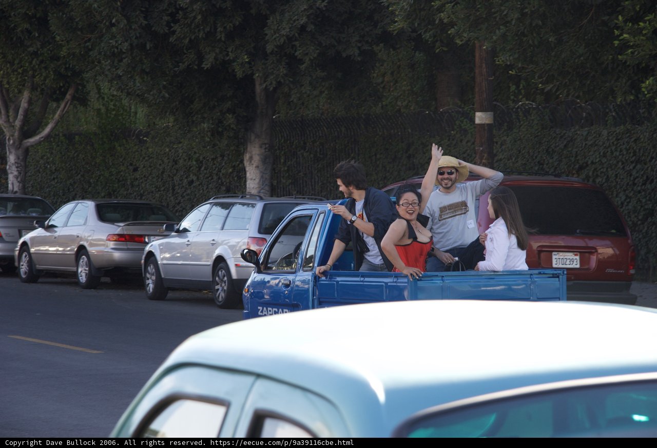 Riding Along in a Pickup Truck