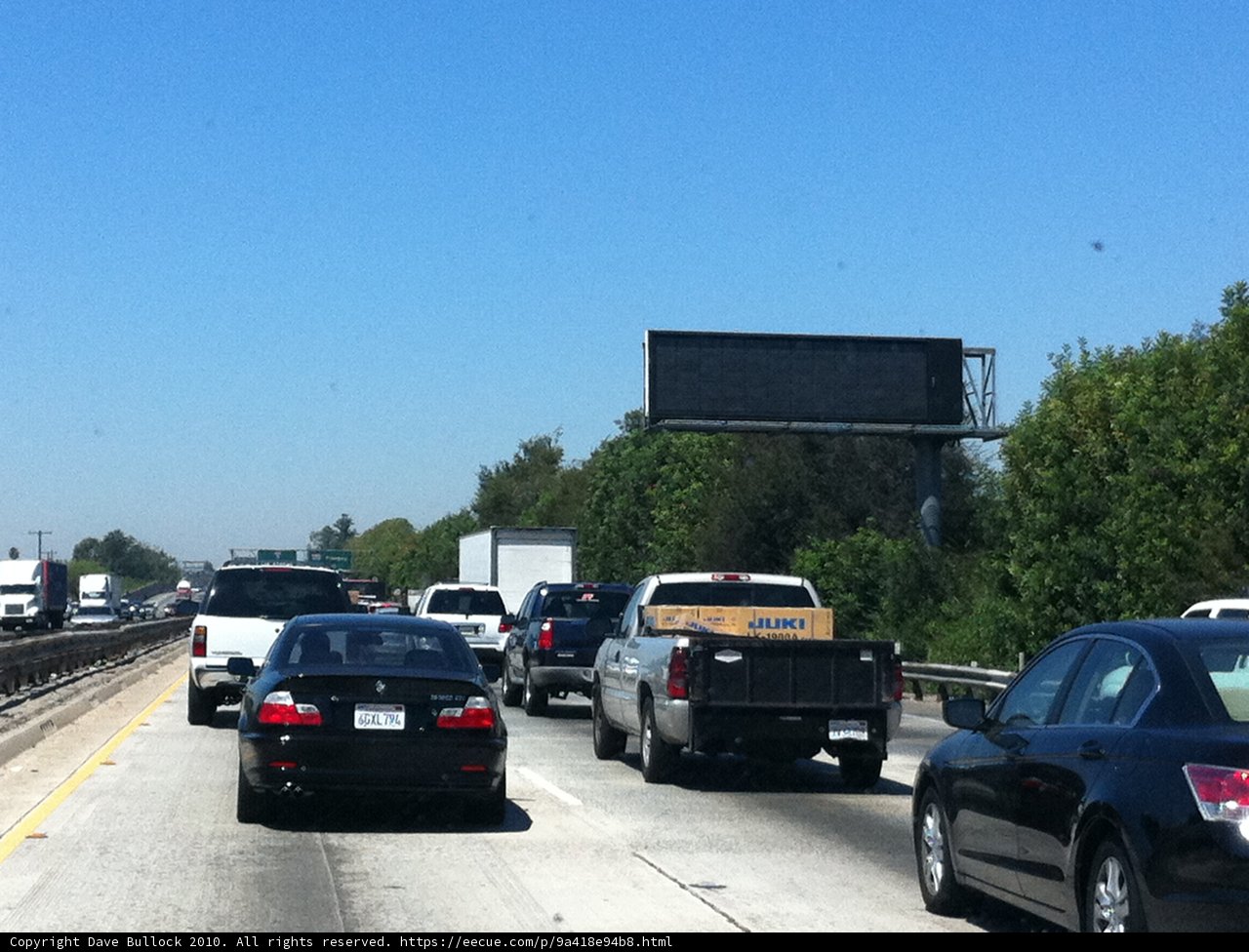 Rush Hour on the Freeway